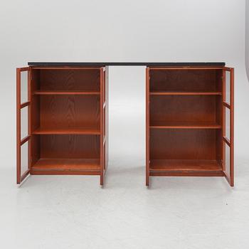 Titti Fabiani, bookcase with shelves, "Book", Ideal Form Team.