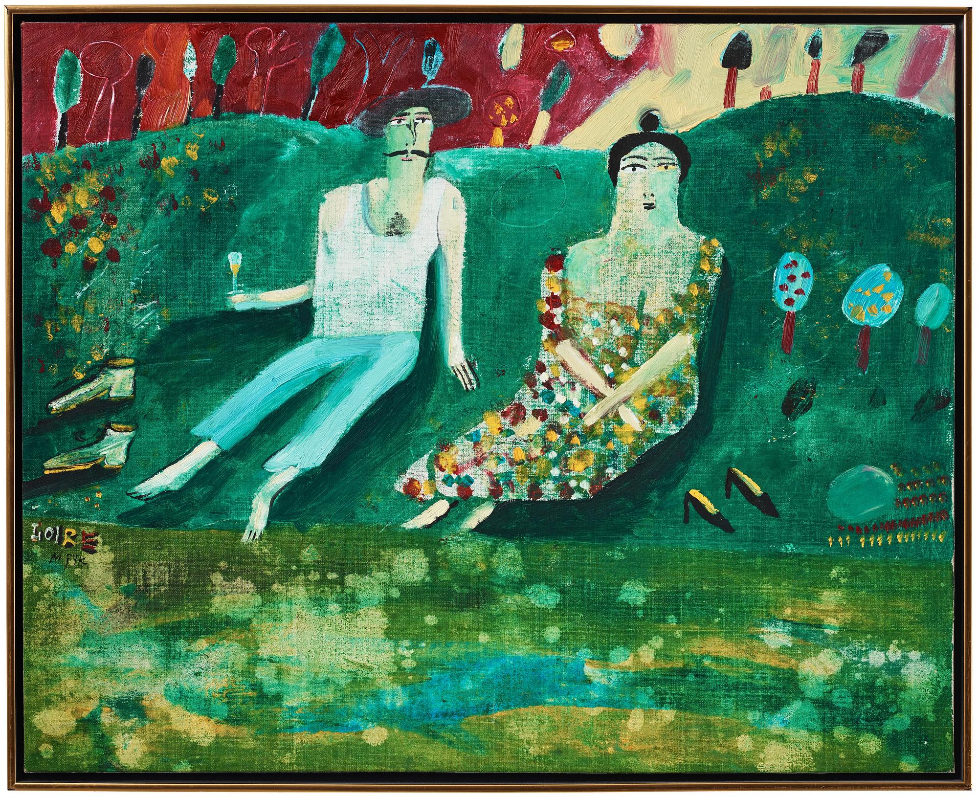 Madeleine Pyk, ”Vid Loirefloden”.