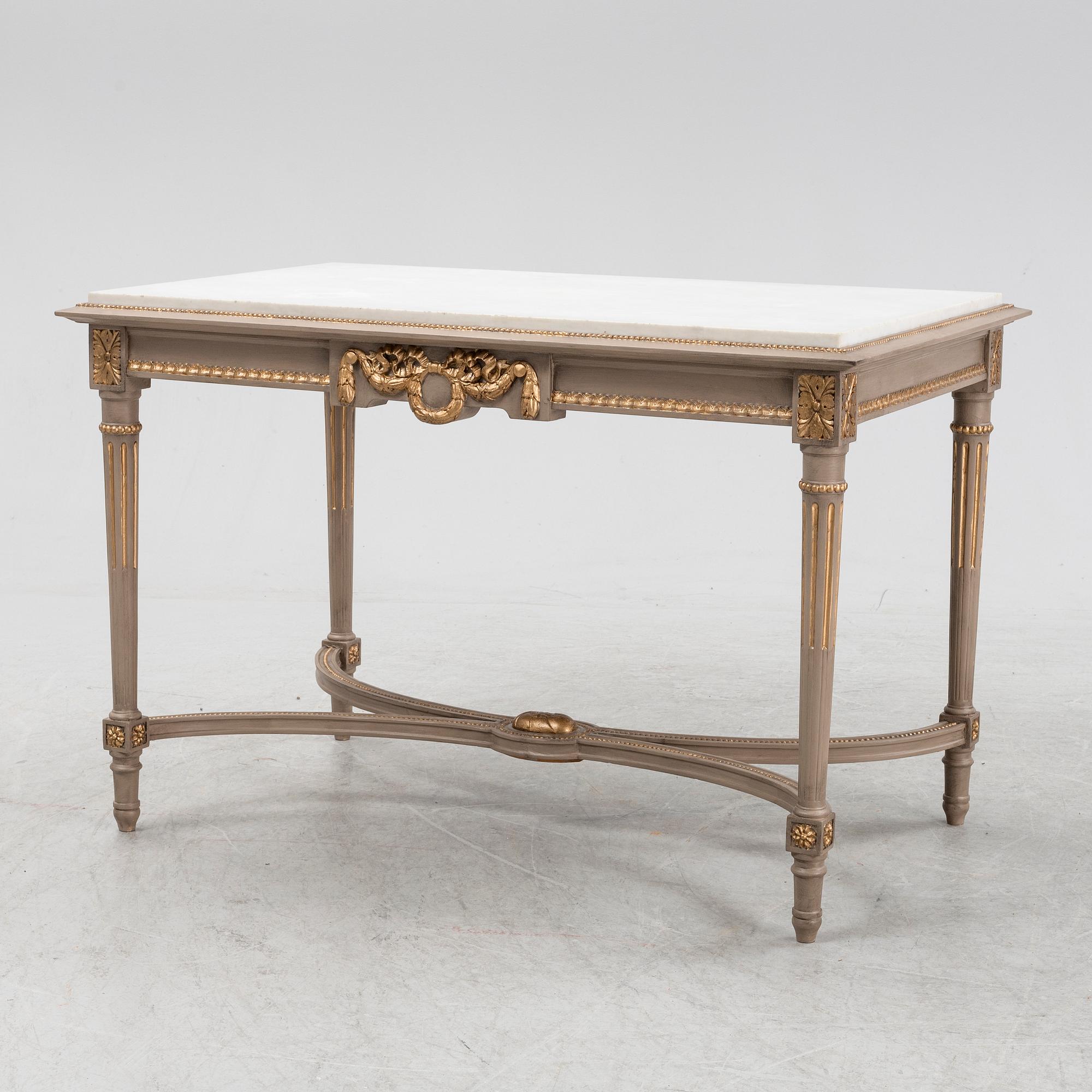 Salongsbord, Louis XVI-stil, 1900-tal.