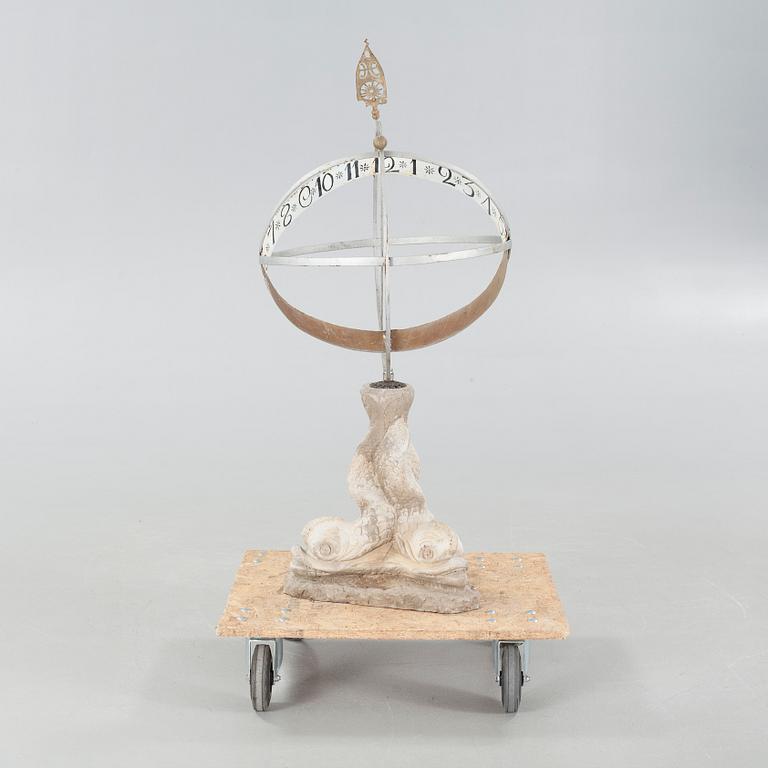 A 20th century sundial.