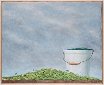 Philip von Schantz, Bucket with sugar snap peas.