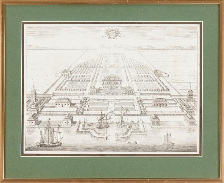 Engravings, 14, From "Suecia Antiqua", 18Th Century.