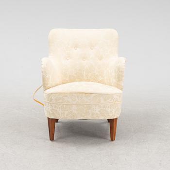 A swedish modern armchair, 1940's/50's.