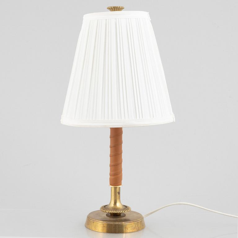 A Swedish Modern table lamp, first half of the 20th century.