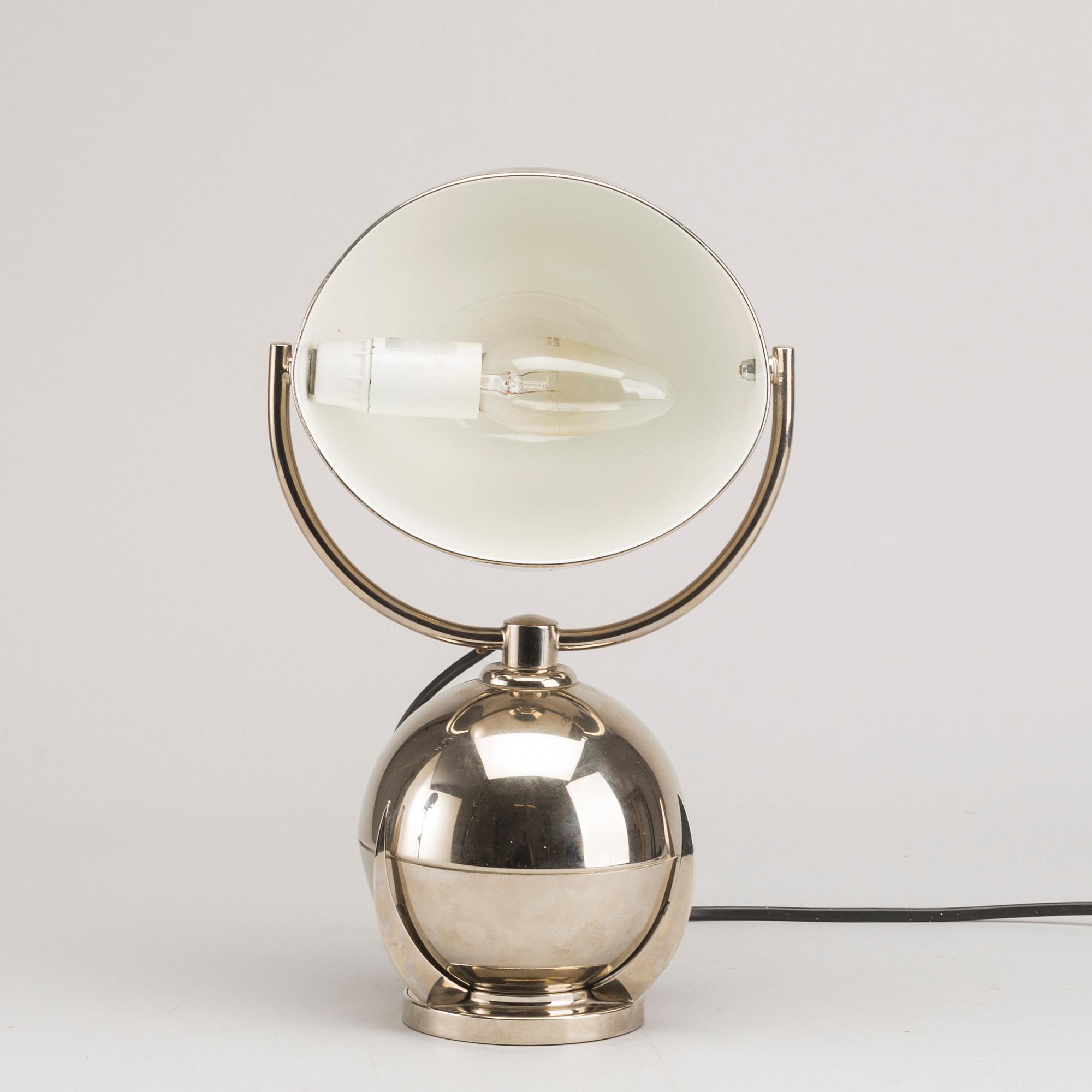 A Felix Aublet 1925 late 20th century table lamp.