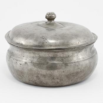 GRÖTSKÅL, tenn, 1800-tal.