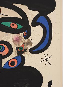 Joan Miró, Poster for the Exhibition 'Peintures sur Papier, Dessins'.