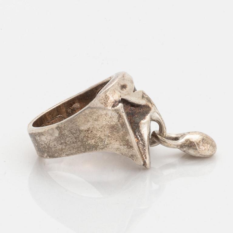 Björn Weckström, silver ring.