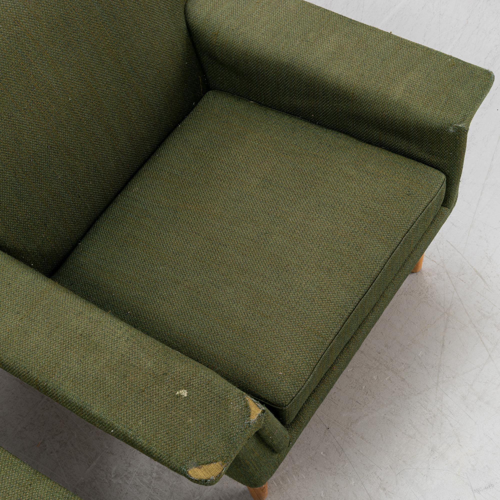 A sofa and easy chair by Johannes Andersen, 'Drott', Trensum. 1960-70s.