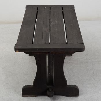 A 1940's 'Berga' table by David Rosén, Nordiska Kompaniet, Sweden.