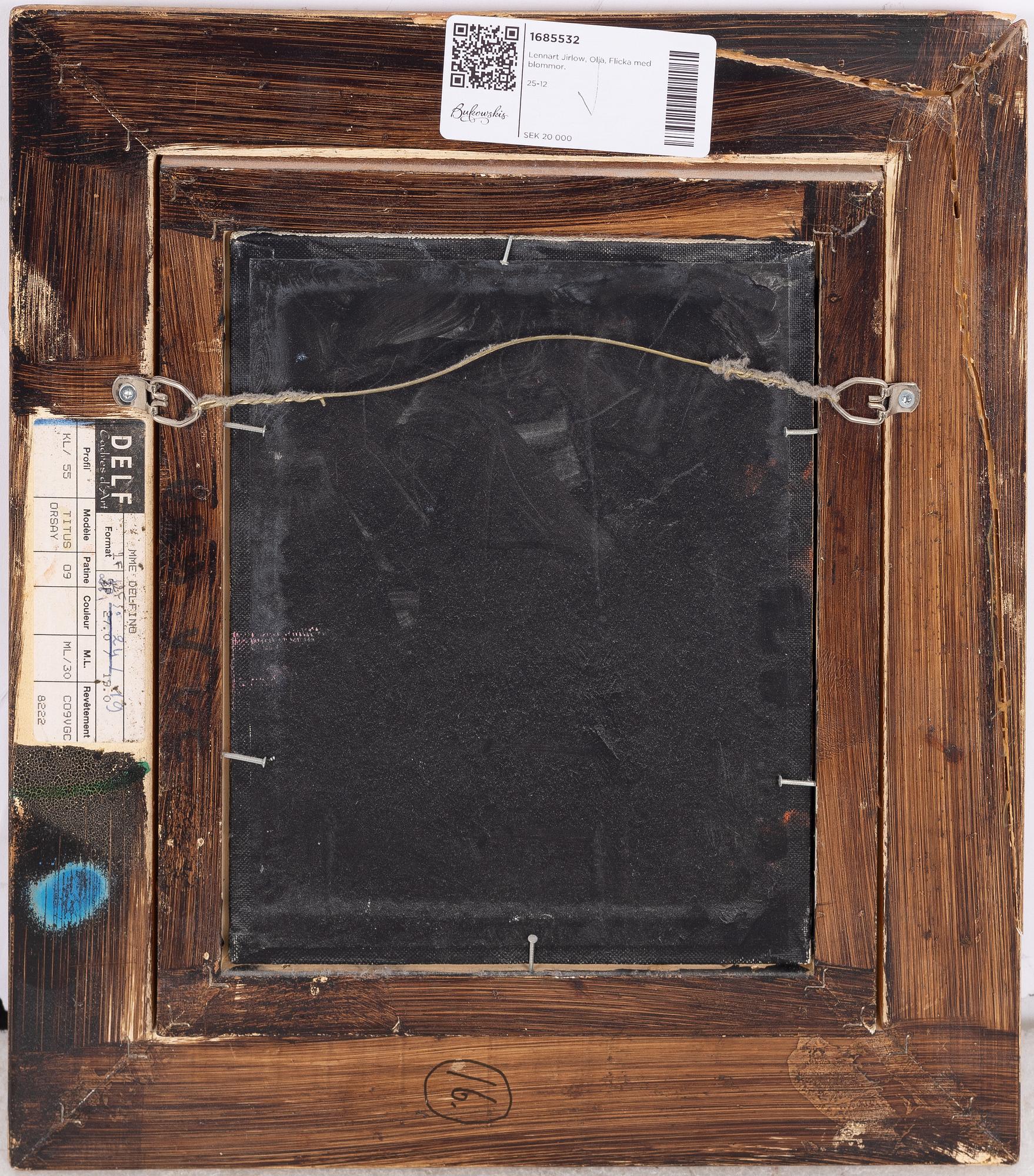 Lennart Jirlow, Kvinna och blommor.