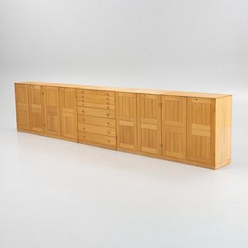 Mogens Koch, moduler, 5 st, "Byggereolen", Rud Rasmussens Snedkerier. Danmark.