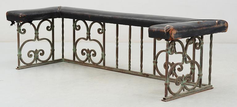 BÄNK, järn, 1800-talets andra hälft.