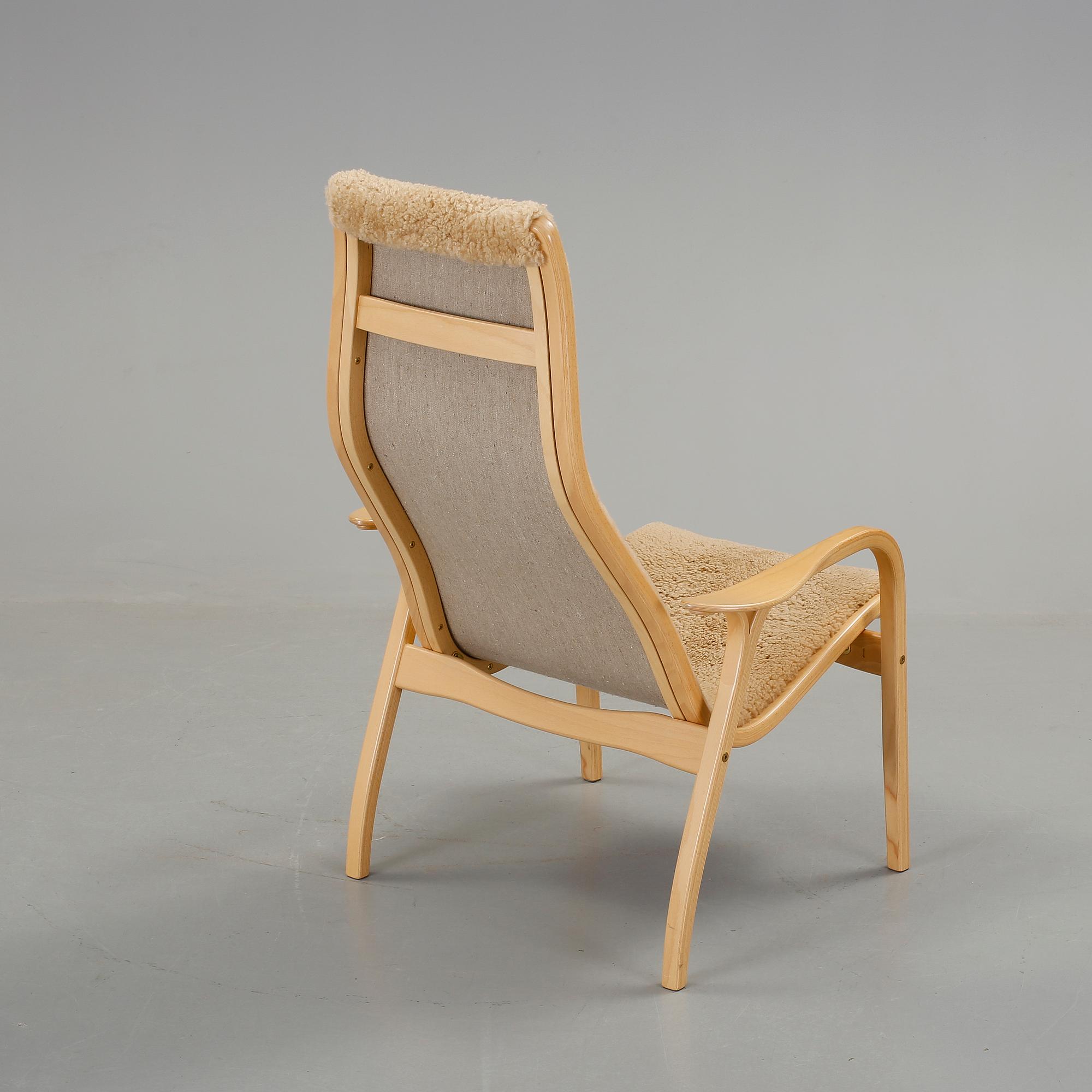 FÅTÖLJ, "Lamino", Yngve Ekström, sent 1900-tal.