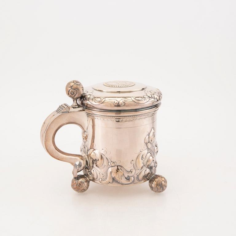 CG Hallberg stop silver Stockholm 1941.