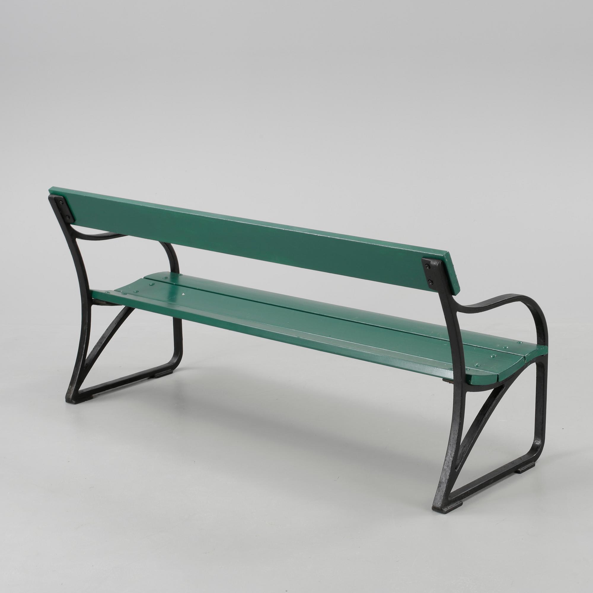 PARKBÄNK, Näfveqvarns bruk, 1900-tal.