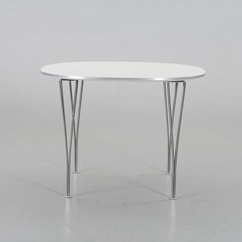 BRUNO MATHSSON & PIET HEIN, bord, "Supercirkel", för Fritz Hansen, 2000-tal. Formgivet 1964.