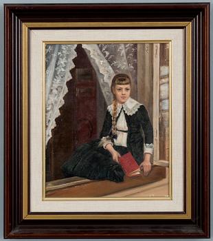 Maria Martinau, "YOUNG LADY BY THE WINDOW".