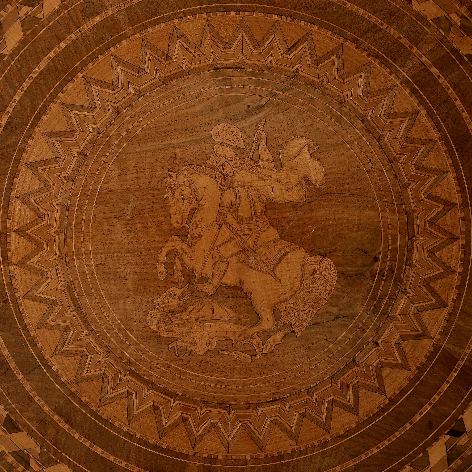 FÄLLBORD, Italien, 1800-tal.