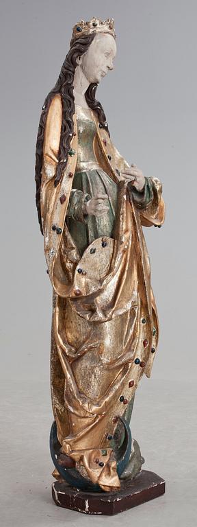 SKULPTUR. Tysk mästare, omkring 1500.