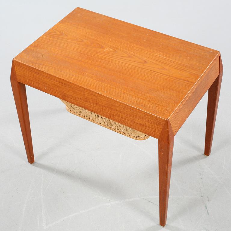 A swedish 1960s sewing table by Werner Fredriksen, Eric Gustafsson Möbelfabrik.