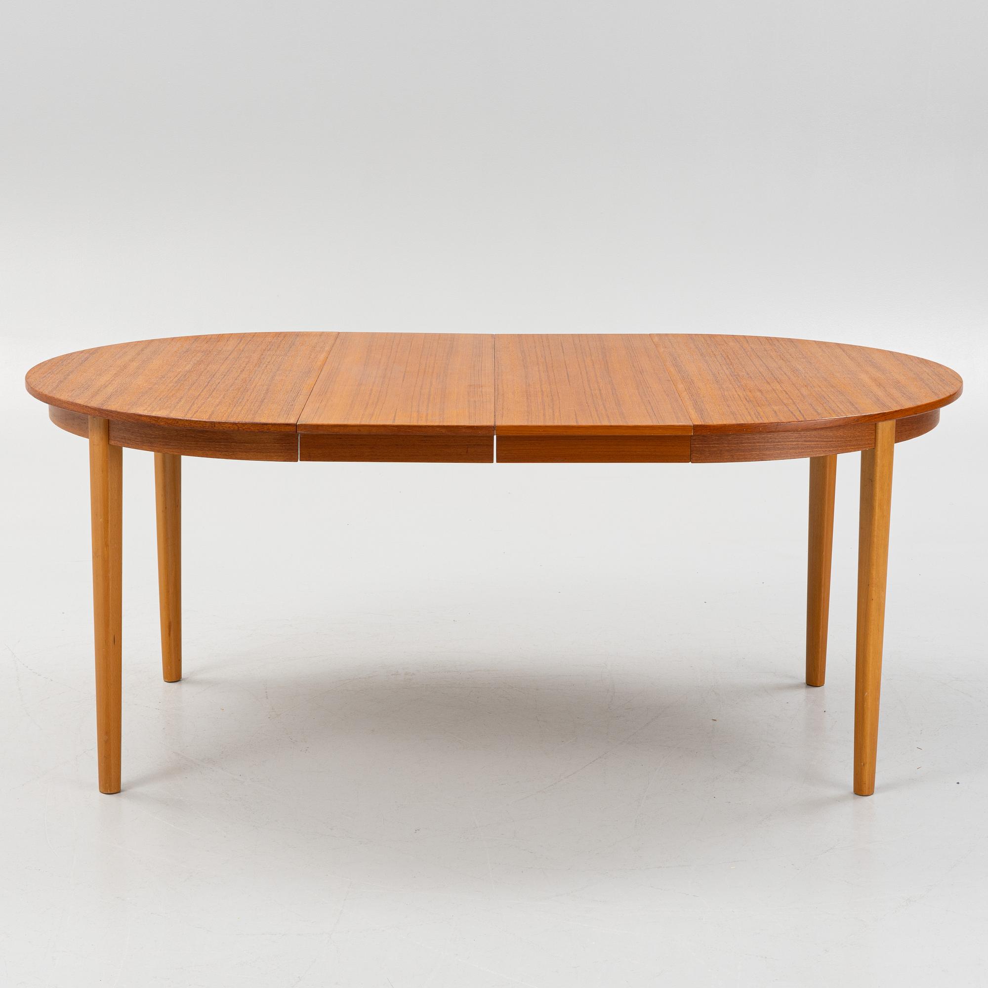 Matbord, 1950-60-tal.
