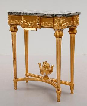 KONSOLBORD, gustaviansk stil, 1900-talets mitt.