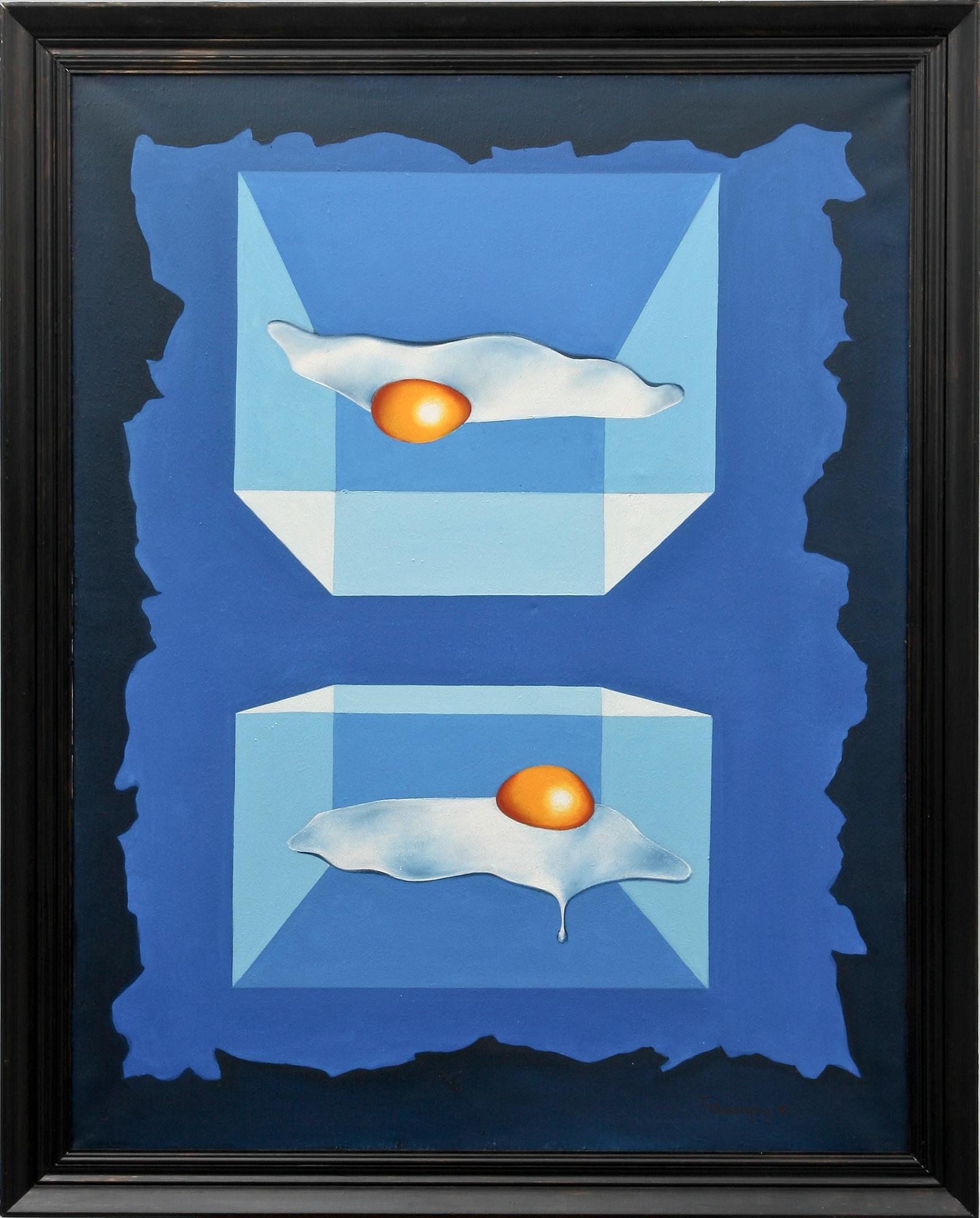 THOMAS HAFSTRÖM, olja på duk, sign o dat 81.