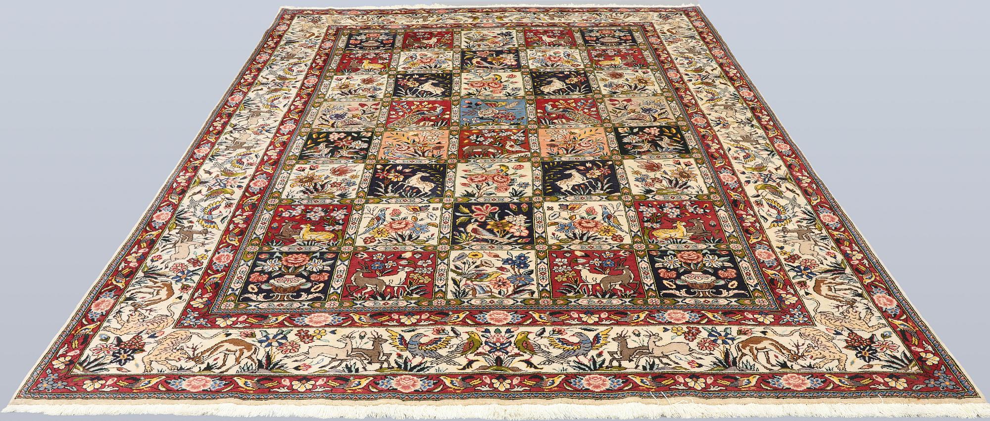 Carpet, Baktiari, 308 x 217 cm.