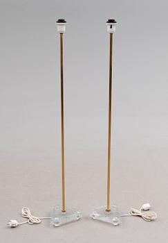 GOLVLAMPOR, 1 par, 1900-talets andra hälft.