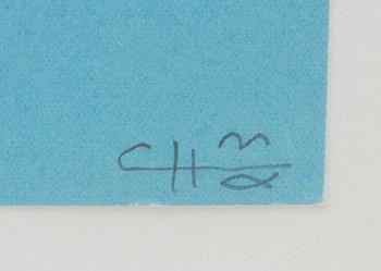 CURT HILLFON, litografier, 4 st, signerade och numrerade H.C.