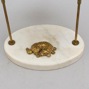 A late Gustavian-style table lamp, beginning of the 20th century.