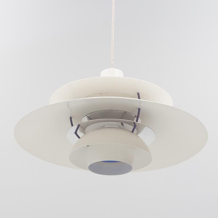 Poul Henningsen, a PH 5 ceiling lamp. Louis Poulsen Denmark.