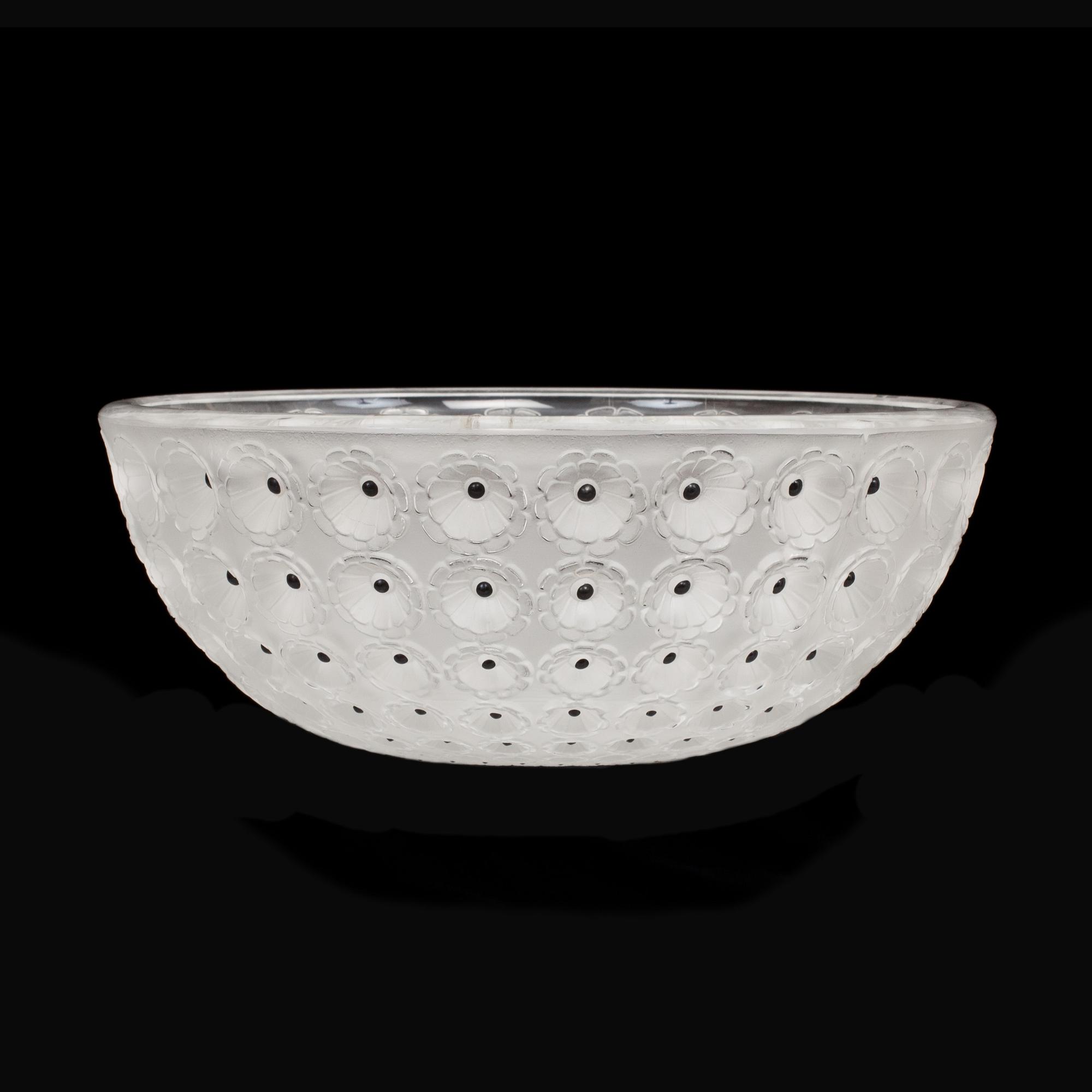 SKÅL, glas. Lalique, Frankrike.