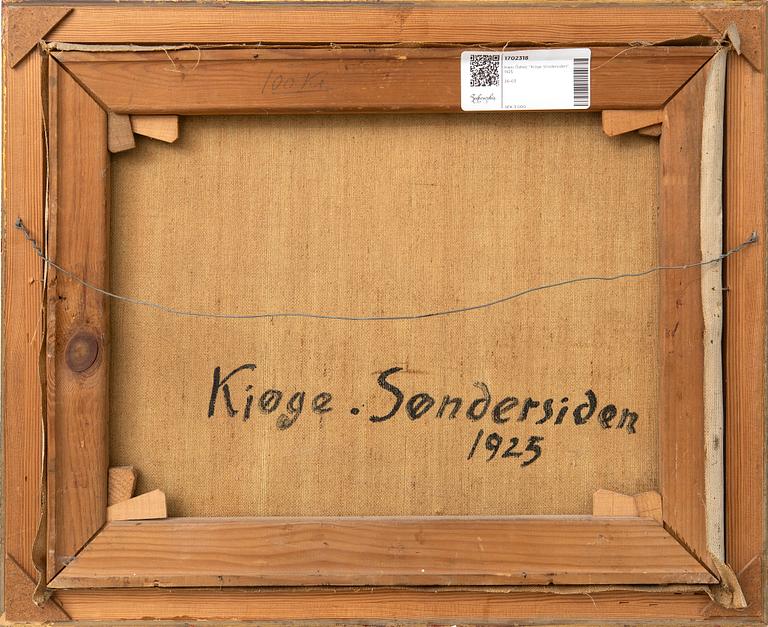 Hans Östed, "Kiöge Söndersiden", 1925.