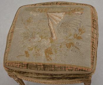 TABURETT, Louis XVI-stil 1800-talets andra hälft.