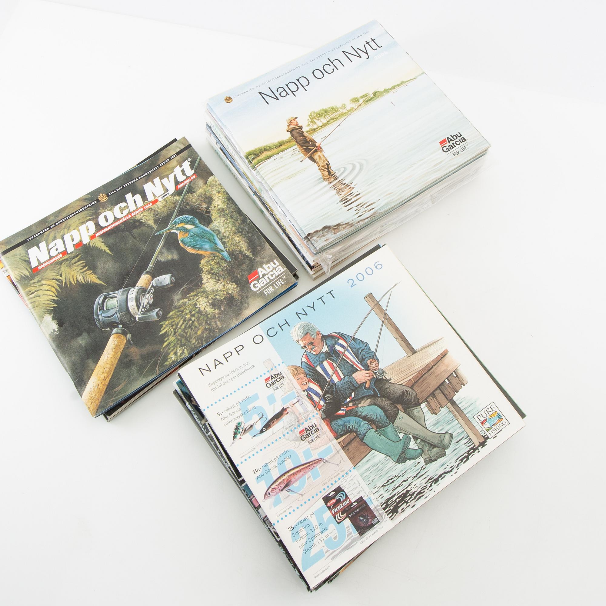 Product catalogs "Napp och Nytt" Abu Garcia.