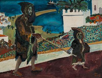 Sven X:et Erixson, olja på duk, signerad Sven Erixson och daterad -35.