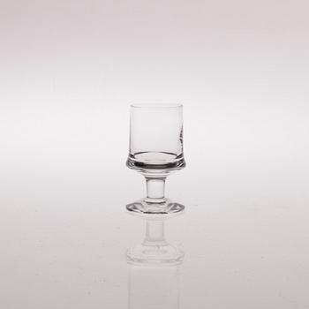 GLASSERVIS, 50 delar, "Marski" Tapio Wirkkala, Iittala 1900-talets slut.