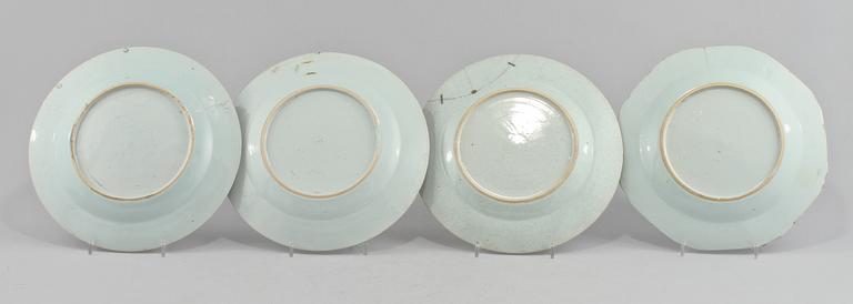 PARTI PORSLIN, 15 st, porslin, Kina och Japan, 1700/1800-tal.