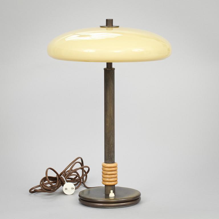 SKRIVBORDSLAMPA, Art Deco, 1900-talets första hälft.