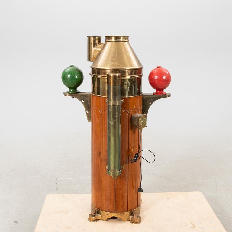 An early 1900s binnacle.