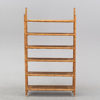 A colonial style bookcase, first half of the 20th Century.