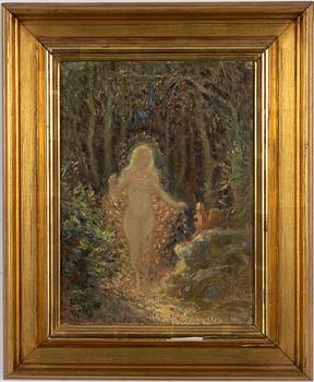 Erik Tryggelin, Translation: "Girl with a squirrel".