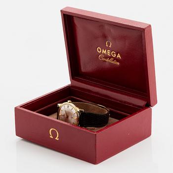 Omega, Constellation, Chronometer, "Pie-pan", wristwatch, 34 mm.