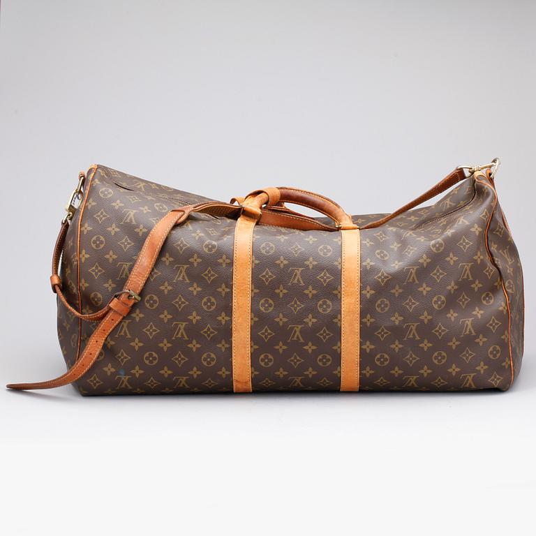 RESVÄSKA, Louis Vuitton, "Keepall Bandouliere 60".