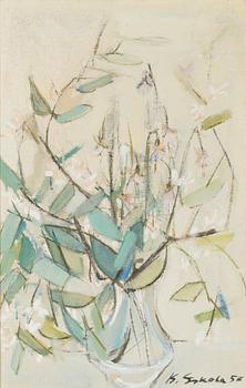 Kalle Eskola, Blommor i vas.