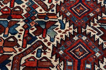 A carpet, Shiraz, circa 211 x 147 cm.
