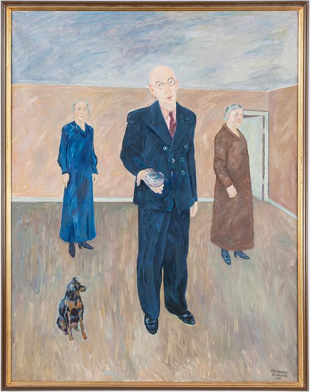 KARL DAHLQVIST, olja på duk, signerad, 1941.