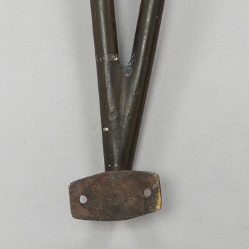An early 20th century door handle.